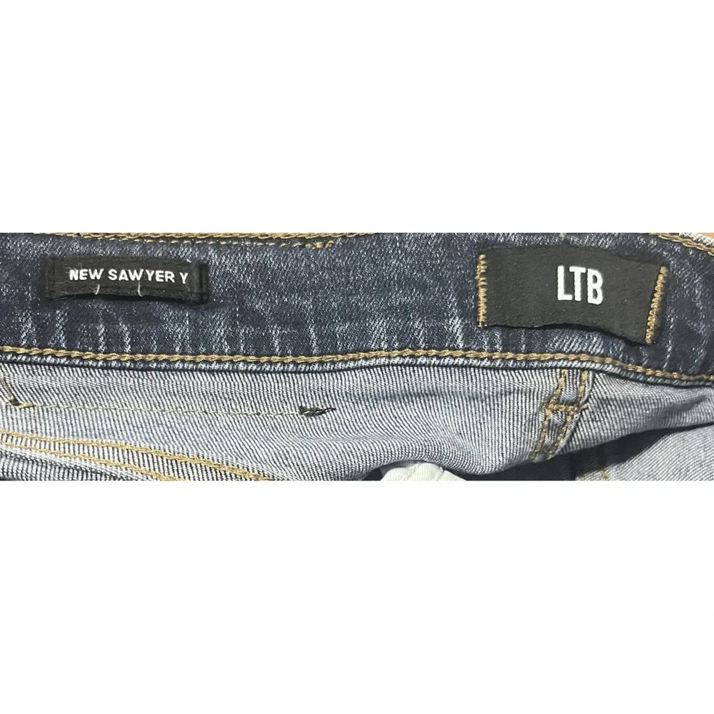 LTB New Sawyer Y Men's Jeans W31 L34 Mid Rise Slim Fit Premium Stretch Denim EUC